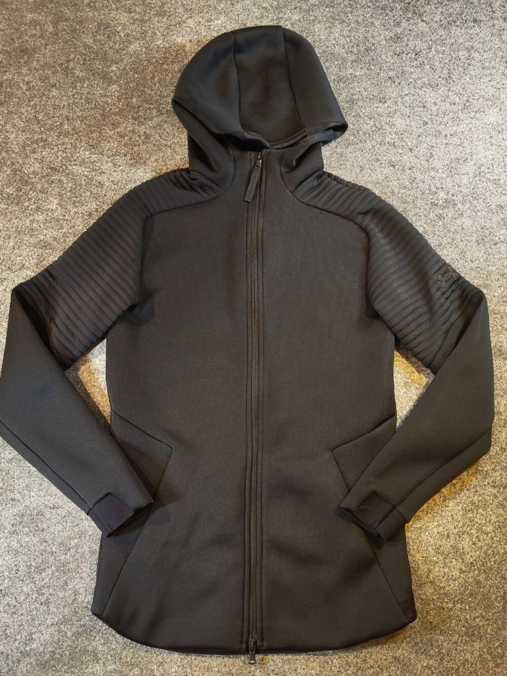 NWT Under Armour Fitted Full‑Zip Hooded Jacket – Men’s Small
